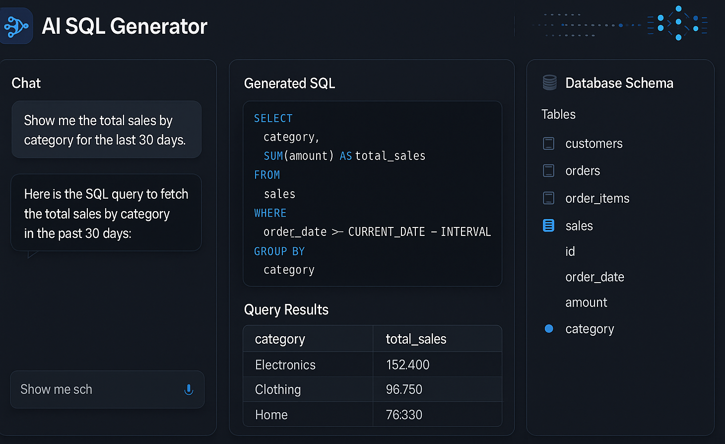 SQL Generator